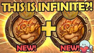 This NEW Trinket Gives You INFINITE GOLD?! | Hearthstone Battlegrounds