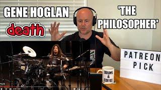 Drum Teacher Reacts: GENE HOGLAN | Death Track Playthrough 'The Philosopher' | (2020 Reaction)