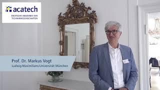 Interview acatech mit Prof. Dr. Markus Vogt, Ludwig-Maximilians-Universität München