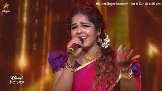 Maariyamma Mariyamma.. Song by #Karthik #PriyaJerson #AnanthaGopan | Super Singer Season 9