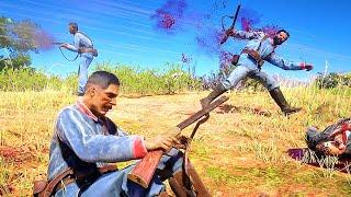 Cuban Military vs Del Lobo Gang | Red Dead Redemption 2 NPC Wars 82