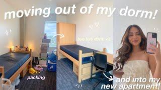 MOVING OUT OF MY COLLEGE DORM and into my new LA apartment!