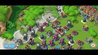 Boom Beach Smokey Warriors against Two Shield Generators (Complex Smokey Warrior Attack Strategy)