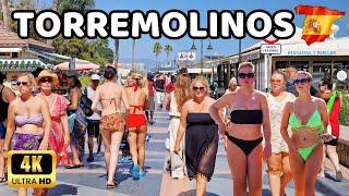 [4K] TORREMOLINOS La Carihuela Walking Tour - Spain’s Most Beautiful Beach Towns - Andalusia