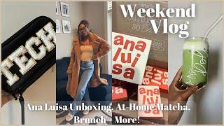 Weekend Vlog | Brunch, Target Pick Ups, Matcha, + Ana Luisa Unboxing | Zenese Ashley