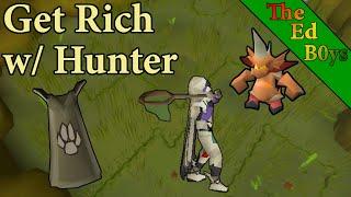 Get Rich with Hunter | OSRS Poor to Rich Money Making Guide