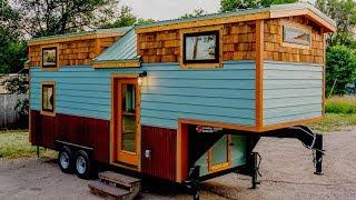 Absolutely Beautiful Gooseneck Tiny House by Mitchcraft Tiny Homes