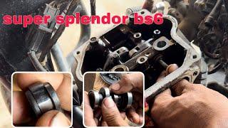 There is a bad sound coming from the engine of Hero Super Splendor BS6 bike, please see what is t...