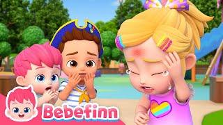 Ouch! Bebefinn Got A Boo Boo! | EP114 | Boo Boo Song In The Park | Fun Nursery Rhymes for Kids