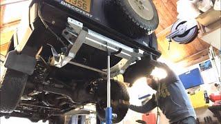 Land Rover Discovery 2 TD5 rear chassis replacement