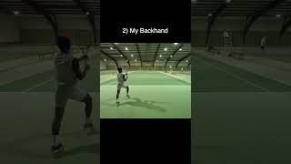  Which shot are you stealing for your game?  #tennis #forehand  #backhand  #serve  #Ireland