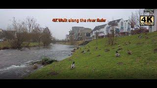 4K Walk along the river Ruhr #X