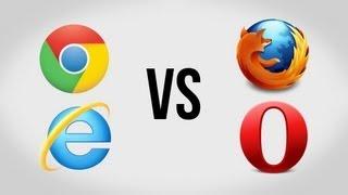 Browser Test! Chrome 25 vs Firefox 19 vs Internet Explorer 10 vs Opera 12