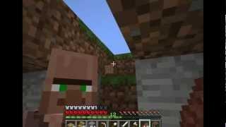 Играем в Minecraft № 9 Наглый житель