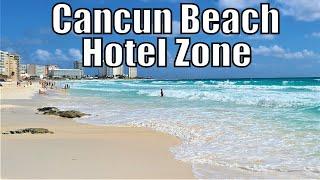 Cancun Beach Hotel Zone Walking Tour