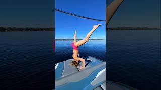 Can you do a headstand on a boat?