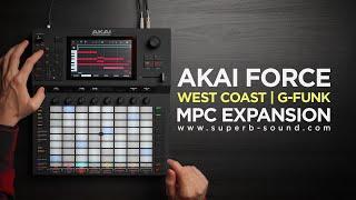 AKAI Force West Coast G-Funk Beatmaking | Expansion Pack