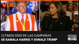 Harris y Trump siguen recorriendo estados péndulo: Noticias Univision 24/7 - 31 de octubre de 2024