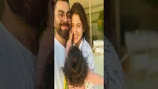virat kohli with his beautiful baby girl