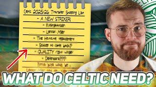 CELTIC'S 2025 SUMMER SHOPPING LIST! | Who should we buy this summer? | + Squad depth analysis.