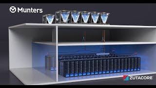 Munters and ZutaCore waterless direct-to-chip data center cooling