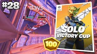 I Practiced Fighting For 7 Days... (Solo Victory Cash Cup) | Road To Pro Ep.28