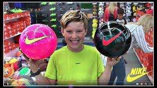   Покупки Спорт мастер Уфа футбольный МЯЧ NIKE   VLOG FOOTBALL ball EQUIPMENT 