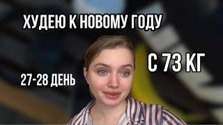 ДНЕВНИК ПОХУДЕНИЯ | худею к новому году с 73 кг