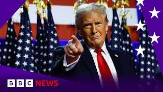 Jak Donald Trump wygrał wybory prezydenckie w USA | Wiadomości BBC