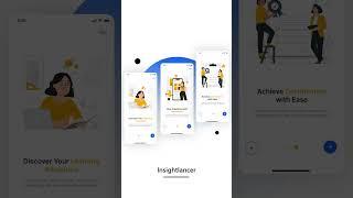 E-Learning Mobile App UI Kit | Online Learning App Platform | Online Course App UI Design | Figma UI