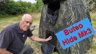 I try out the latest Buteo hides. The Mk 3 Photo Hide for one person and the Aquila two person hide.