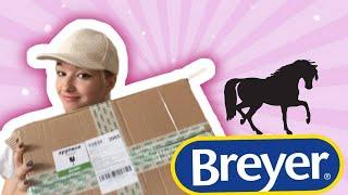 РАСПАКОВКА лошади BREYER 1:9! breyer model horse unboxing