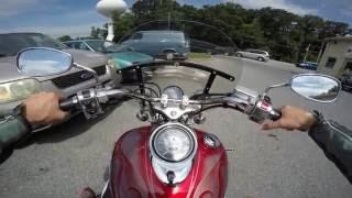 2006 Yamaha V star 1100 custom test drive