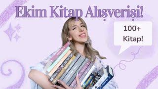 Ekim Ayı Kitap Alışverişi! (2024) (100'DEN FAZLA KİTAP!)