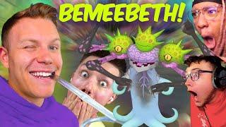 YouTubers React to MY Monster! (BeMeebEth)