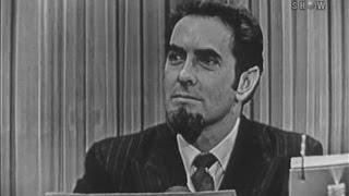 What's My Line? - Tyrone Power; Wally Cox [panel] (Mar 27, 1955)