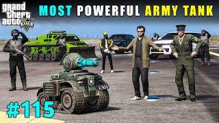 Most Powerful Army Tank For Michael | Gta V Gameplay