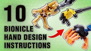 10 Instructions for Bionicle Hand Designs - How To