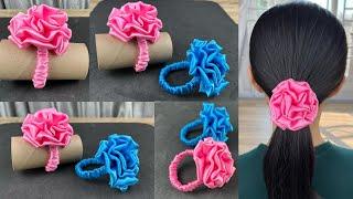 Scrunchies Making Idea . How to make Scrunchies Sewing Tutorial. DIY Scrunchies.