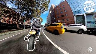 NEW YORK CITY RIPPED- Queens to Brooklyn Moto Ride - Ducati NYC Vlog v1806