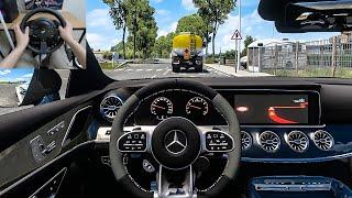 Euro Truck Simulator 2 - Mercedes Benz GT63S AMG [Steering Wheel Gameplay]