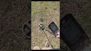 Metal Detecting a hard hit park with the Manticore scores a deep silver!