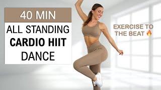 40 Min All Standing Cardio HIIT DANCE Workout | Burn 500 Calories | Exercise to the Beat, SUPER FUN