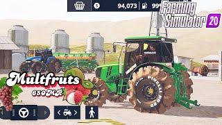 Farming Simulator 20 Apk Com Mais De 20 Culturas Diferentes é Tratores Brasileiro 