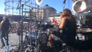 Pearl Artist Jeff Plate Drum Cam - Generation Nothing @ Tuska, Helsinki Finland 28.6.2014