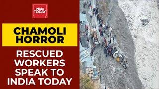 Chamoli Glacier Burst Updates: Rescued Workers Thank ITBP Personnel For Saving Their Life| EXCLUSIVE