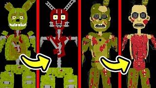 ЧТО ВНУТРИ СПРИНГТРАПА в МАЙНКРАФТ ? фнаф майнкрафт fnaf minecraft springtrap