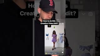 How to do this creative outfit video edit #edit #video #idea #creative #reels