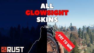 All Rust Glowsight Gun Skins | PAY TO WIN!