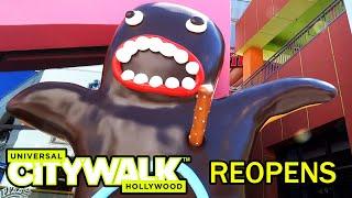 Universal CityWalk Hollywood reopening day full tour